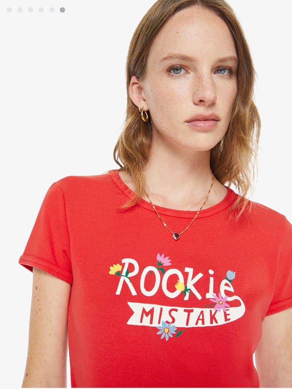 MOTHER The Itty Bitty Ringer ‘Rookie Mistake' Tee Size Small - Picture 4 of 10